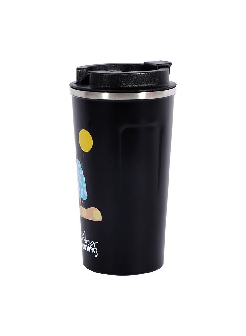 Any Morning Any Morning Stainless Steel Travel Coffee Mug 17 oz (500ml), Vacuum Insulated Tumbler for Hot and Cold Drinks, Leak and Spill-Proof Coffee Travel Mug, Coffee Tumbler with Anti-Slip Base  - Image 2