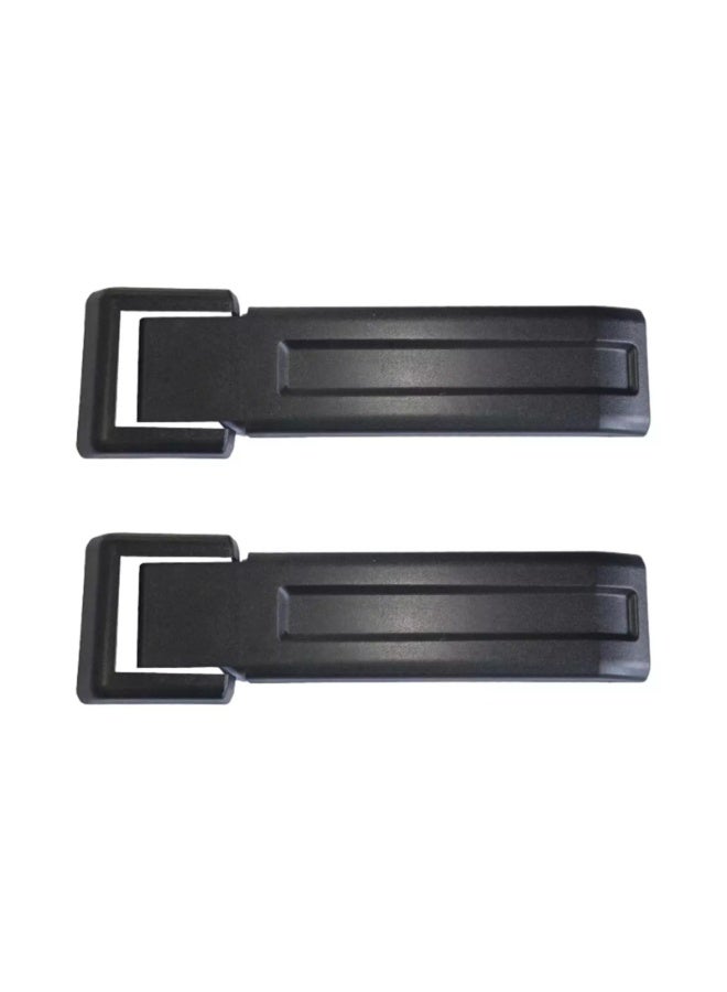 2 Pcs Tailgate Rear Door Spare Tire Holder Hinge Cover Trim for Jeep Wrangler JK JKU 2007-2018 - Image 1