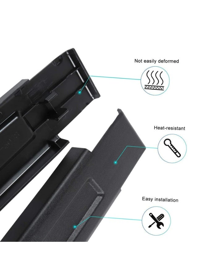 2 Pcs Tailgate Rear Door Spare Tire Holder Hinge Cover Trim for Jeep Wrangler JK JKU 2007-2018 - Image 2
