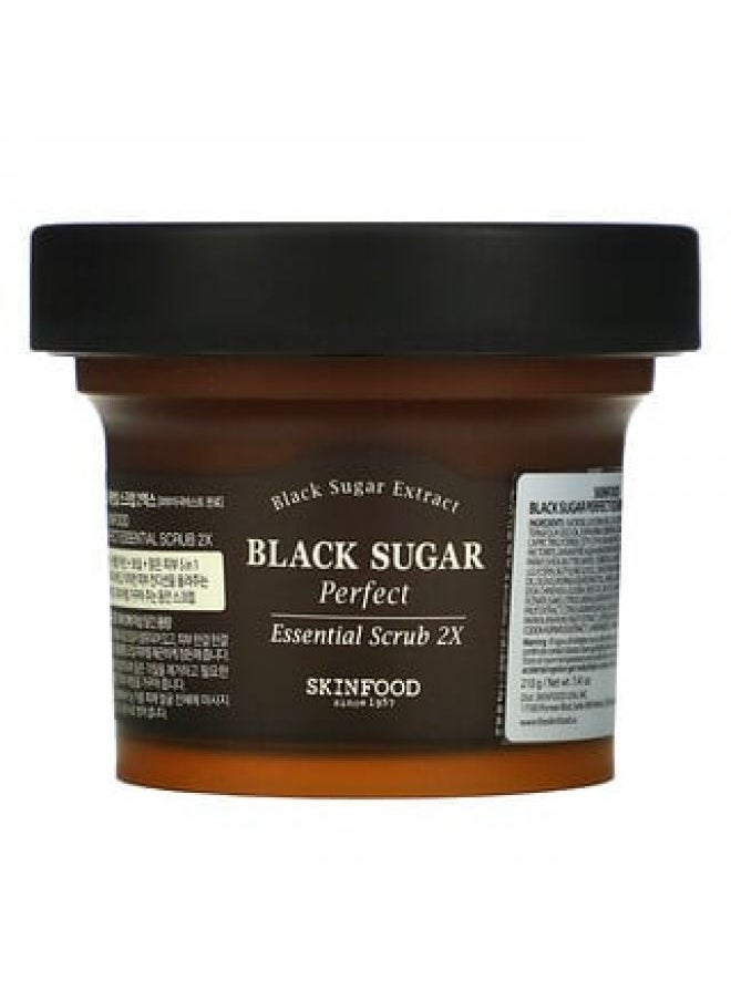 Skinfood Skinfood Black Sugar Perfect Essential Scrub 2X 7.41 oz 