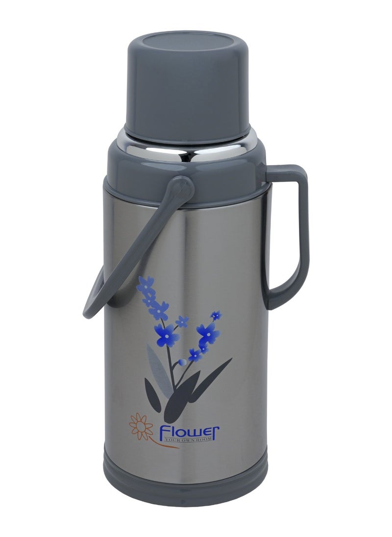 BASURRAH Steel Basra tea and coffee container, 3.2 liters  - Image 1