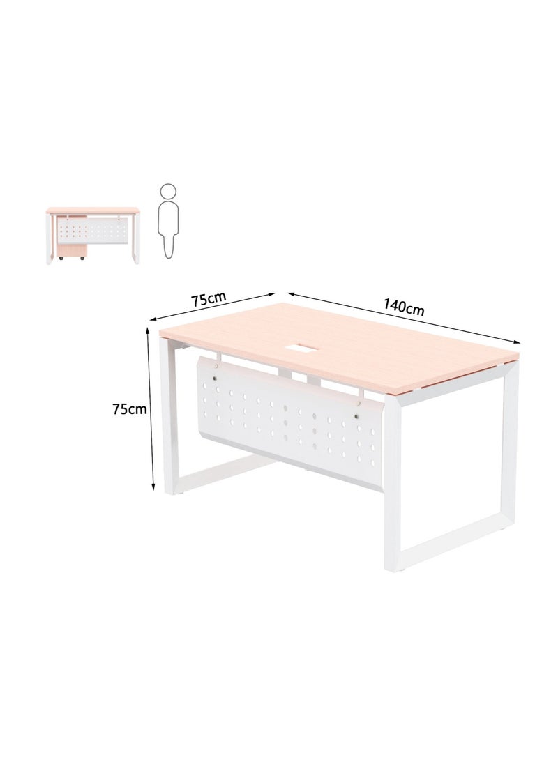 Mahmayi Vorm 136-14 oak Modern Workstation without Drawer