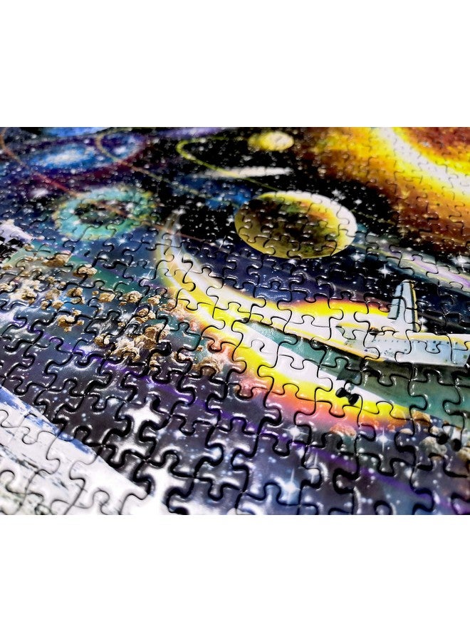 ELEDUCTMON Jigsaw Puzzle 1000 Pieces - Space Traveler Paper Puzzle Indoor Home Floor Puzzles Educational Toys Intellectual Game for Teens Adults - Image 5