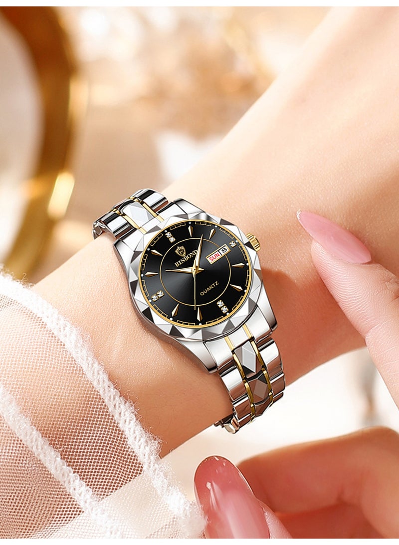 BINBOND Ladies Quartz Watches Top Brand Luxury Fashion Business Waterproof Week Date Clock Sport Womens Wristwatch - Image 4