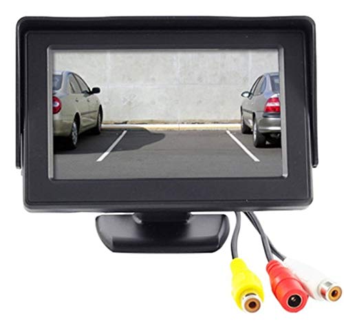 AutoBizarre 4.3 inch Dashboard Standing LCD TFT Monitor Display for Car Dashboard - Useful for Reverse Parking Camera Output or Any Video Output - Image 2