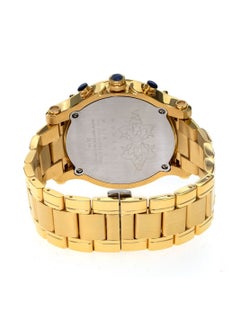 Western Men's Quartz Analogue Gold Platted Bracelet Chronograph Watch W8837GGP070C  - Image 3