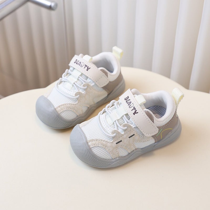 Mesh Sneakers Lightweight Flexible Sole Walking Shoes For Kids Indoor And Outdoor Activities - Image 1