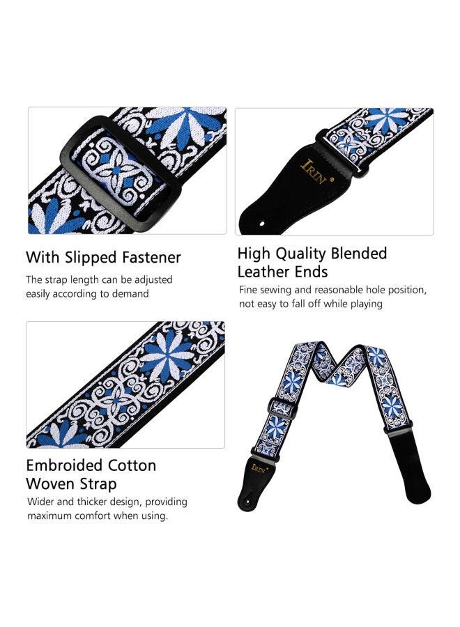 IRIN Adjustable Embroidery Guitar Strap For GS-02 - Image 3