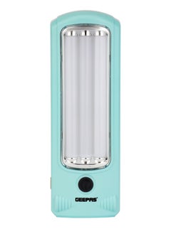 جيباس فانوس طوارئ LED عالي الطاقة مع لوحة شمسية، GE53030 ،أكوا/واضح  - Image 1