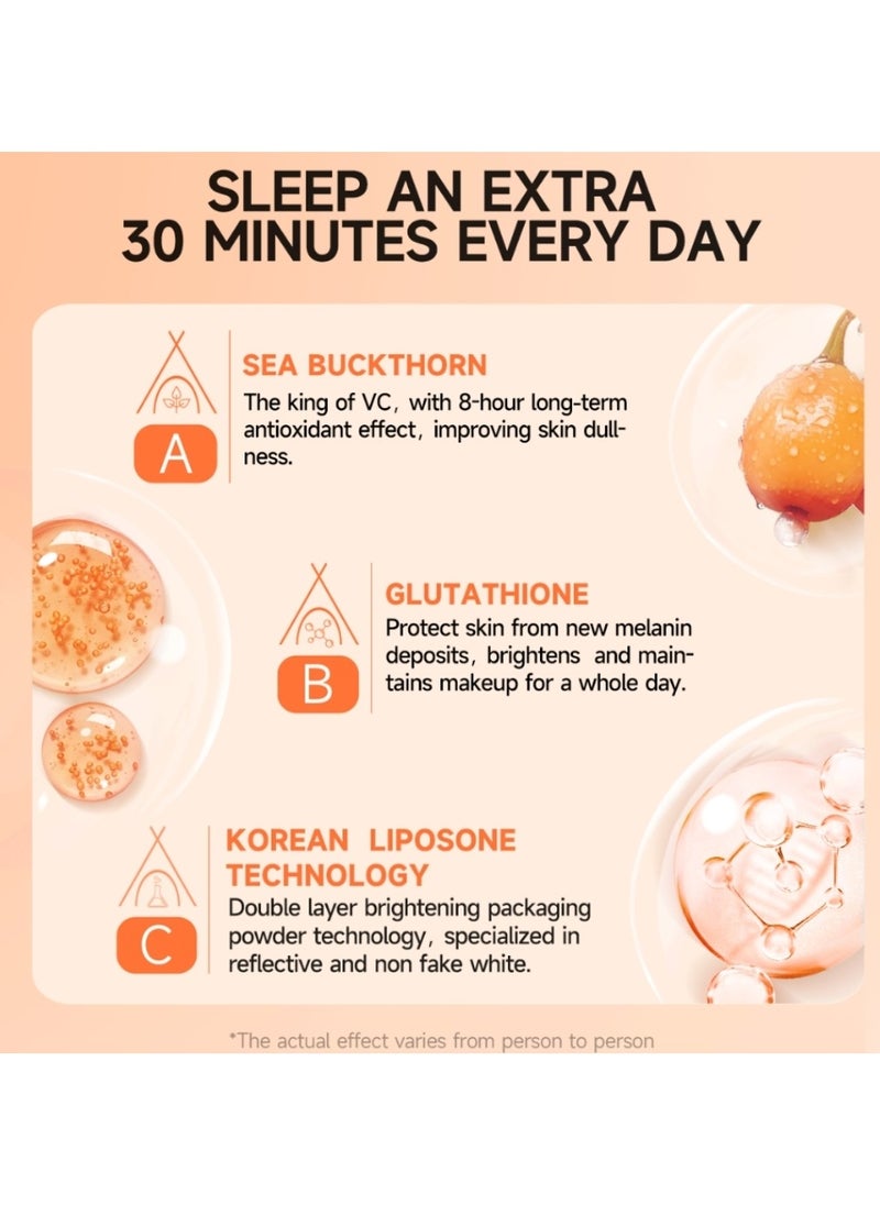 SEA BUCKTHORN GLUTA WHITHNING LAZY CREAM 30grams