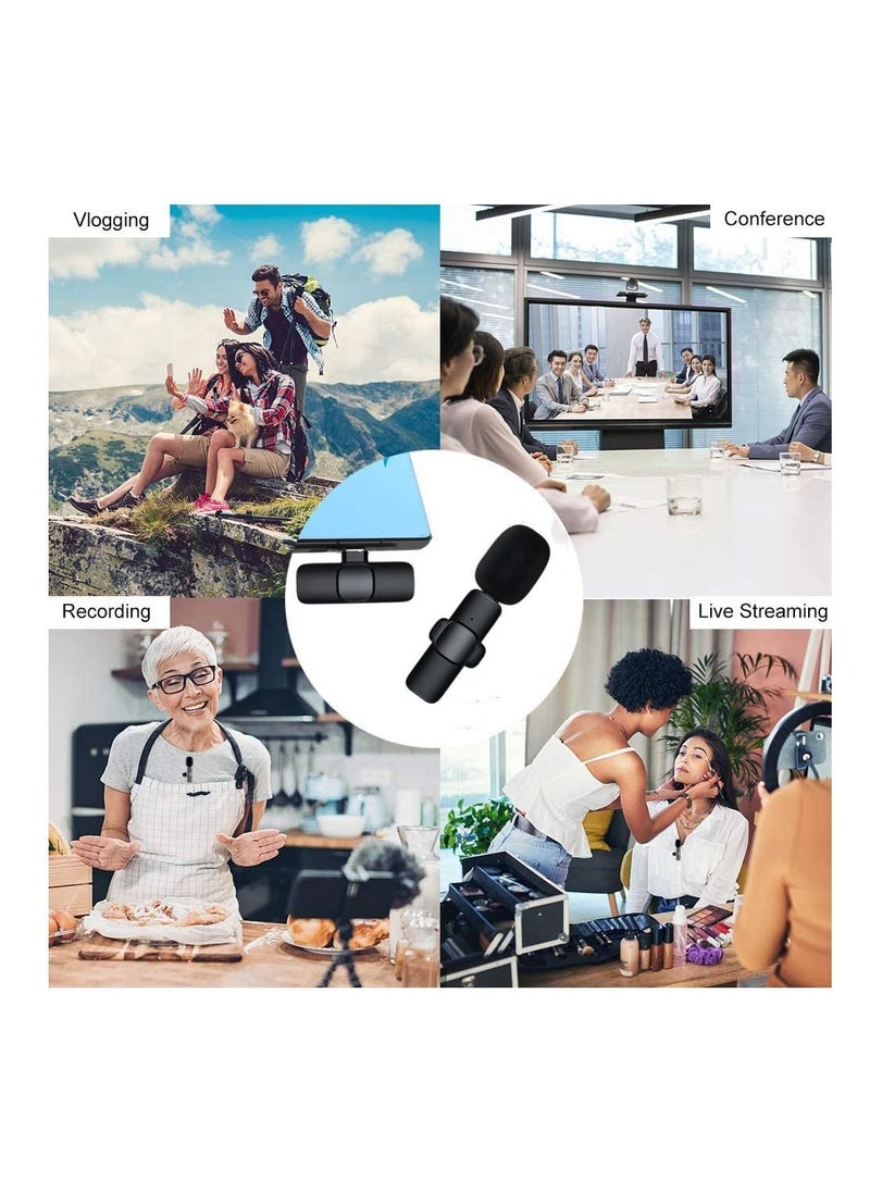 Generic - Wireless Microphone for iPhone iPad Plug-Play Wireless Mic for Recording - Image 1