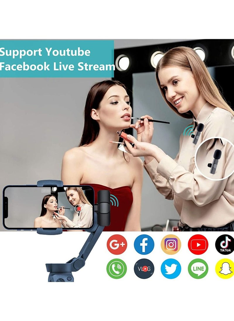 Generic - Wireless Microphone for iPhone iPad Plug-Play Wireless Mic for Recording - Image 1