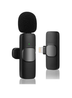 Wireless Microphone for iPhone iPad Plug-Play Wireless Mic for Recording