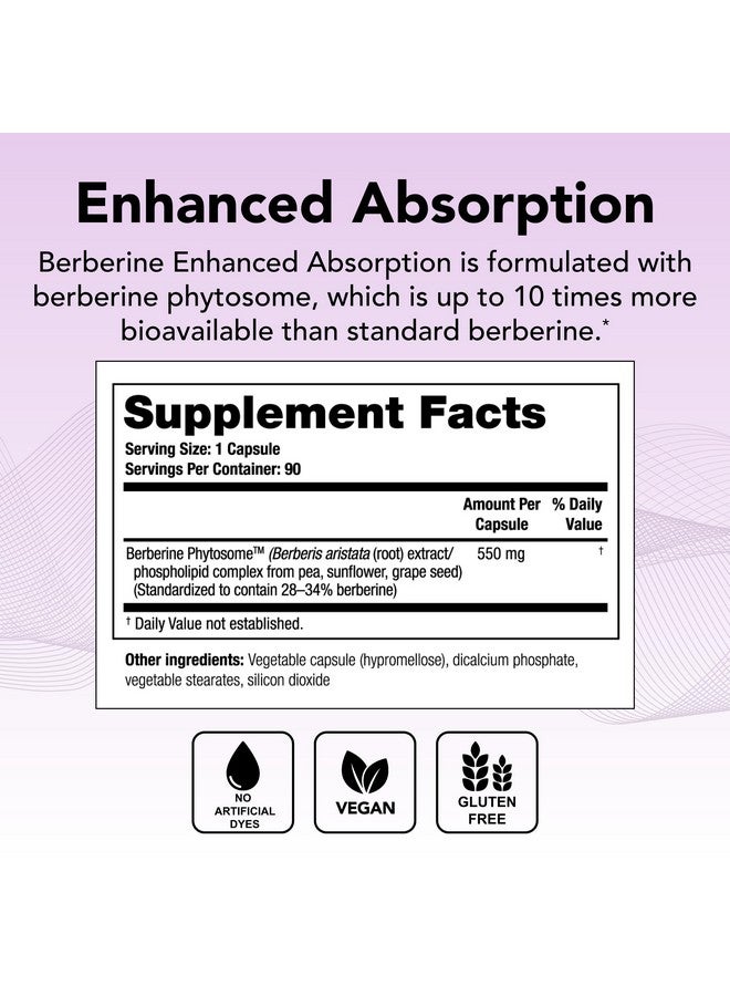 Theralogix ثيرالوغكس بيربرين مع امتصاص معزز - إمداد لمدة 90 يومًا - مصنوع من فيتوسوم بيربرين لدعم التمثيل الغذائي الصحي وتوازن الهرمونات* - معتمد من NSF - 90 كبسولة - Image 2