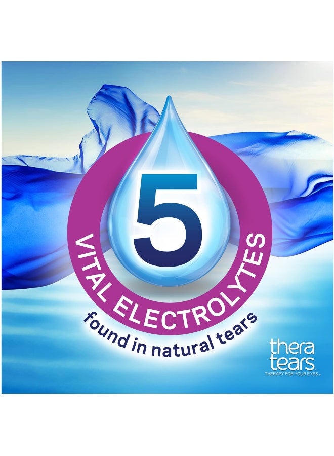 Thera Tears Eye Drops For Dry Eyes Dry Eye Therapy Lubricant Eyedrops Provides Long Lasting Relief 30 Ml 1 Fl Oz (Pack Of 1) Value Size - Image 4