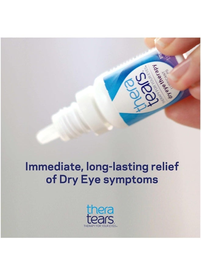 Thera Tears Eye Drops For Dry Eyes Dry Eye Therapy Lubricant Eyedrops Provides Long Lasting Relief 30 Ml 1 Fl Oz (Pack Of 1) Value Size - Image 3