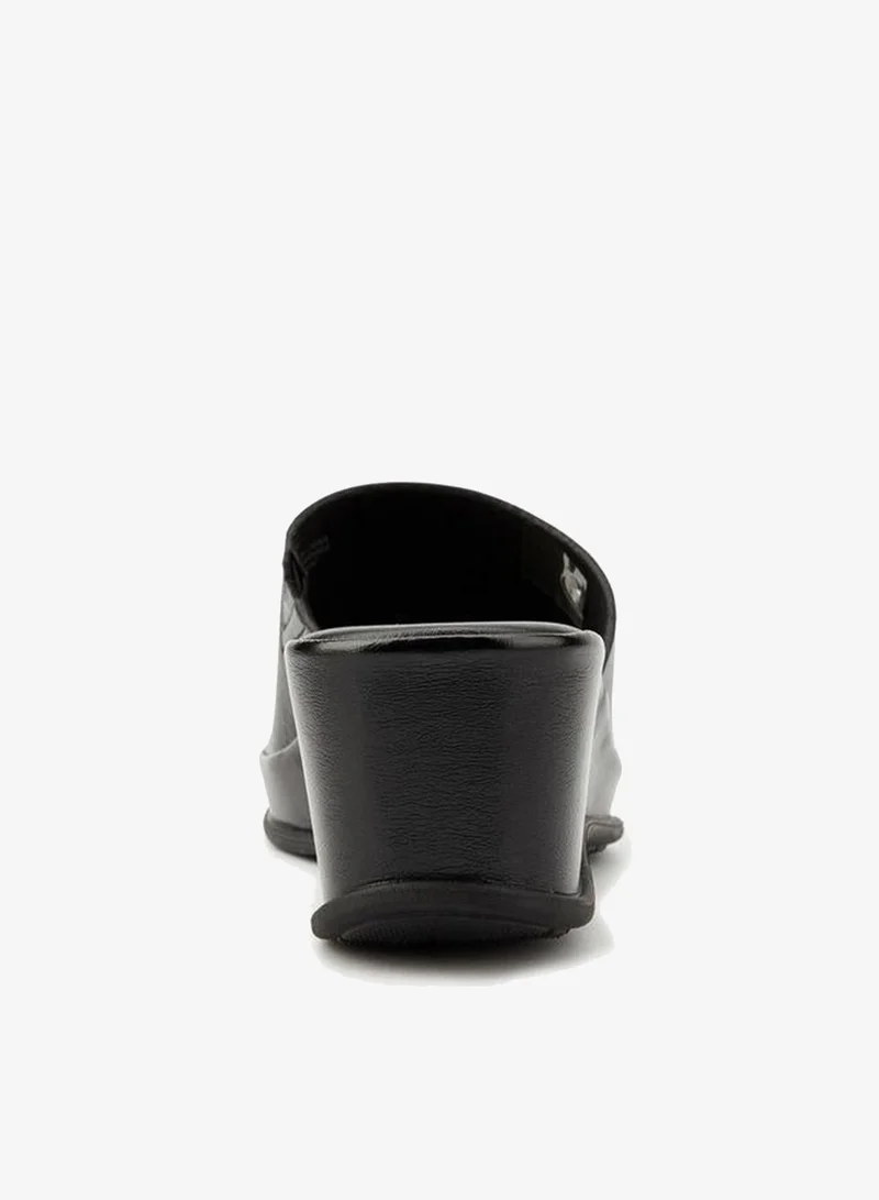 Paprika BLACK Women's Wedge Heel Comfort Sandals for Women | Best Price UAE