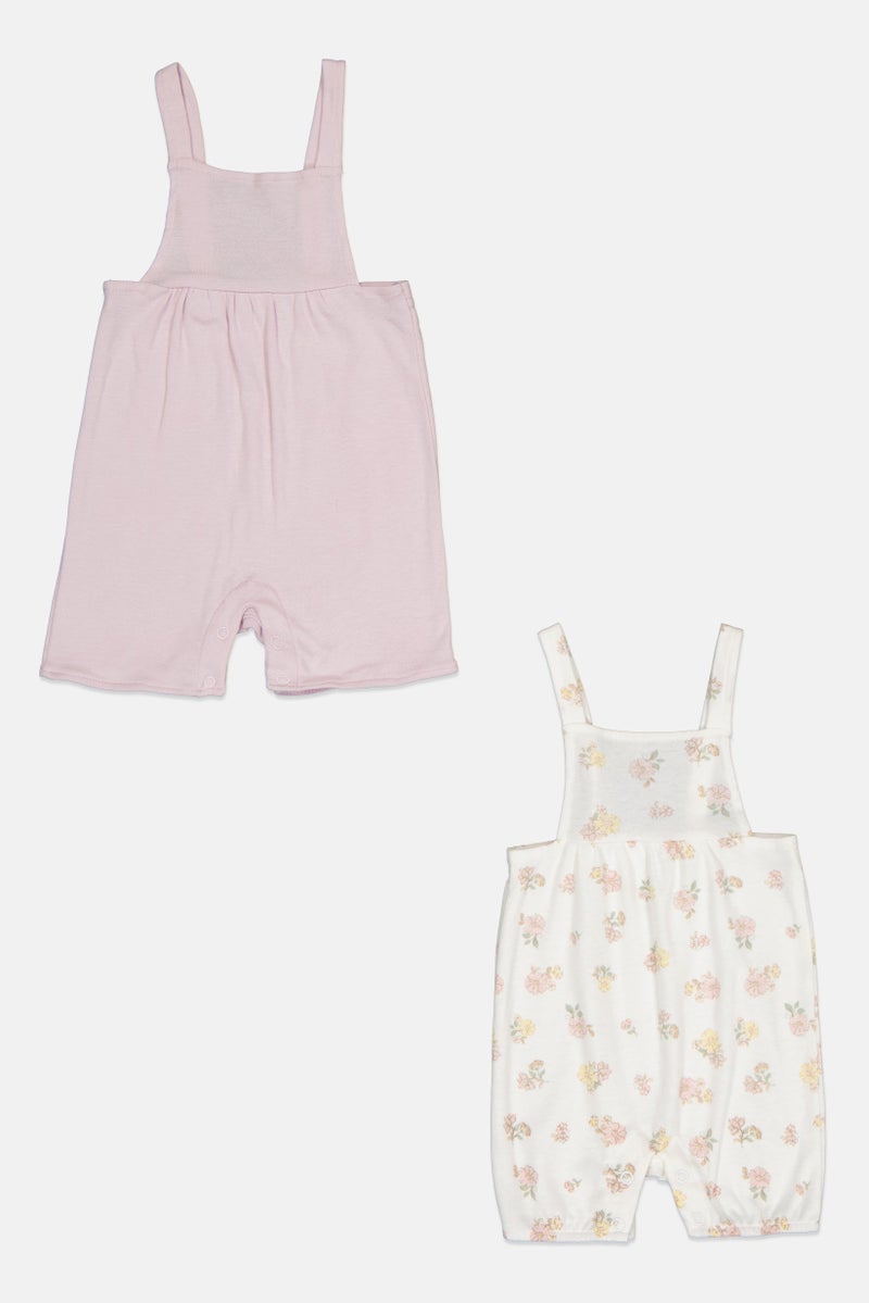 English Laundry Toddlers Girl 2 Pieces Jumpsuit, Multicolor - Image 1