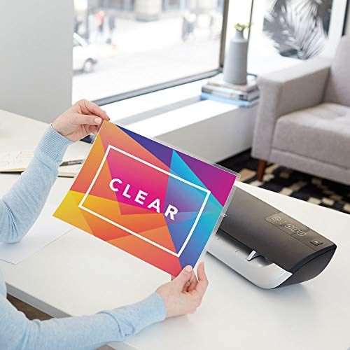 GBC Laminating Sheets, Thermal Laminating Pouches, Menu Size, 5Mil, HeatSeal Crystal Clear, 100 Pack (3200417) - Image 3