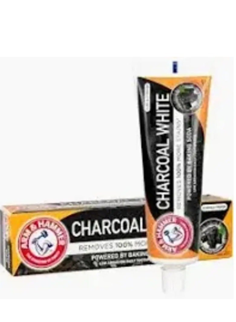 ARM AND HAMMER CHARCOAL WHITE 75 ML TOOTH PASTE
