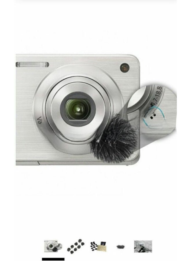 Outdoor Sports Camera Windproof Sweater Outdoor Camera Windproof Cover-Color:Black  - Image 5
