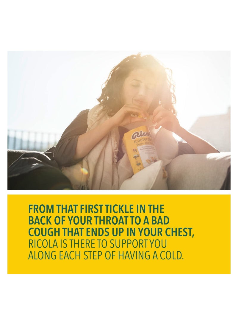 Ricola Cough Suppressant Throat Drops, Swiss Herb, Sugar Free, 19 ct  - Image 2