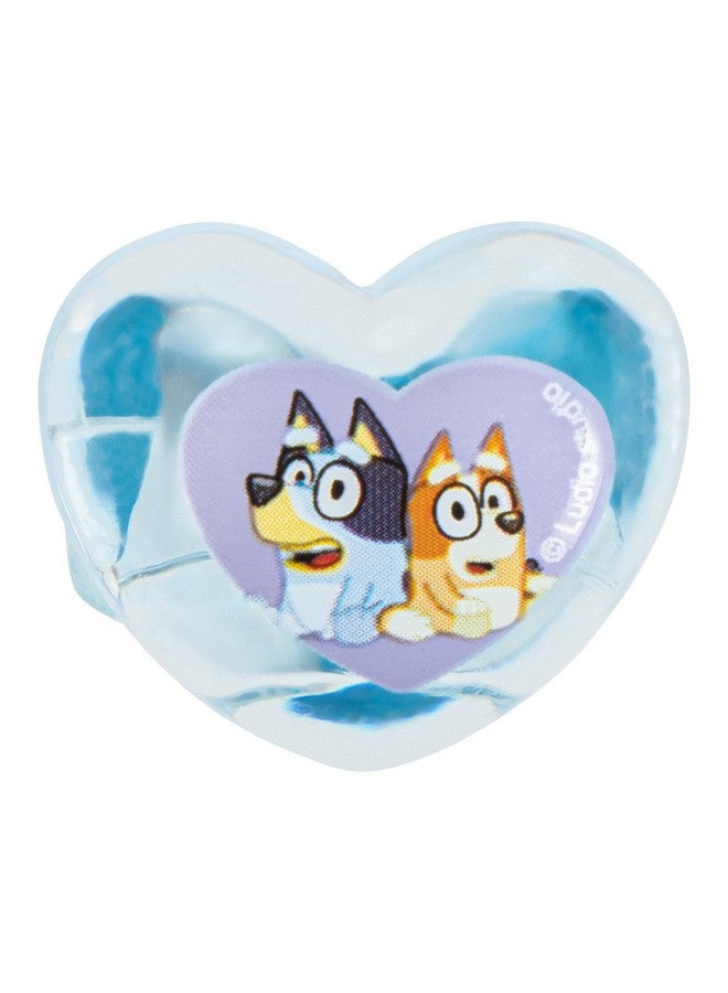 Luv Her LUV HER Bluey Girls 4 Piece Costume Toy Jewelry Box Set with Silver Rings, Bead Bracelet and Necklace Ages 3+  - Image 5
