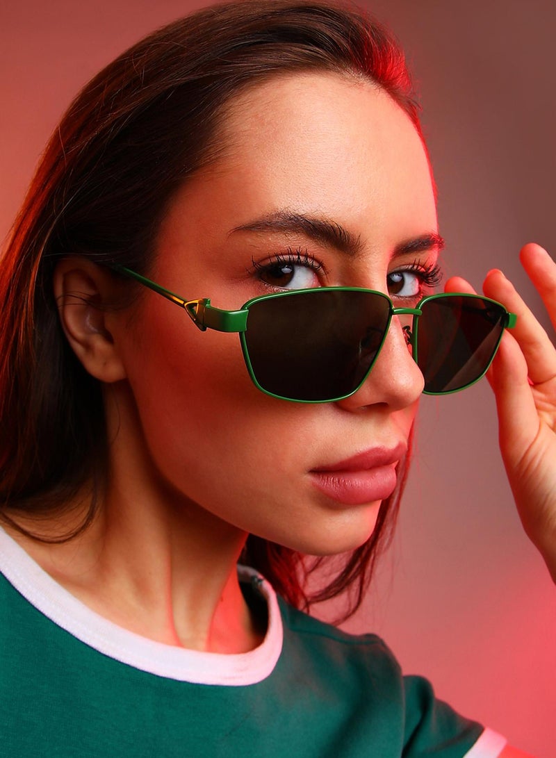 Haute Sauce The Spear Rectangular Sunglasses - Image 2