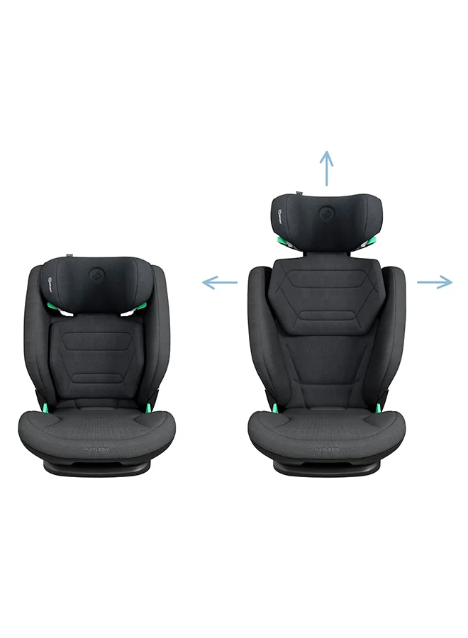 ماكسي كوزي Rodifix Pro2 I - Size Infant Car Seat, G - Cell Side Impact Protection, Clima Flow For Temperature Control, 3.5 Months To 12 Years, Authentic Graphite, 2 Year Warranty