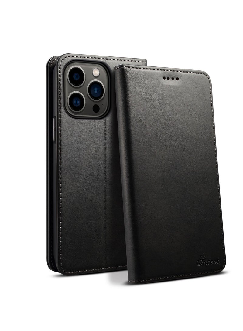 Suteni Flip Cover Protective Leather Case for iPhone - Image 1