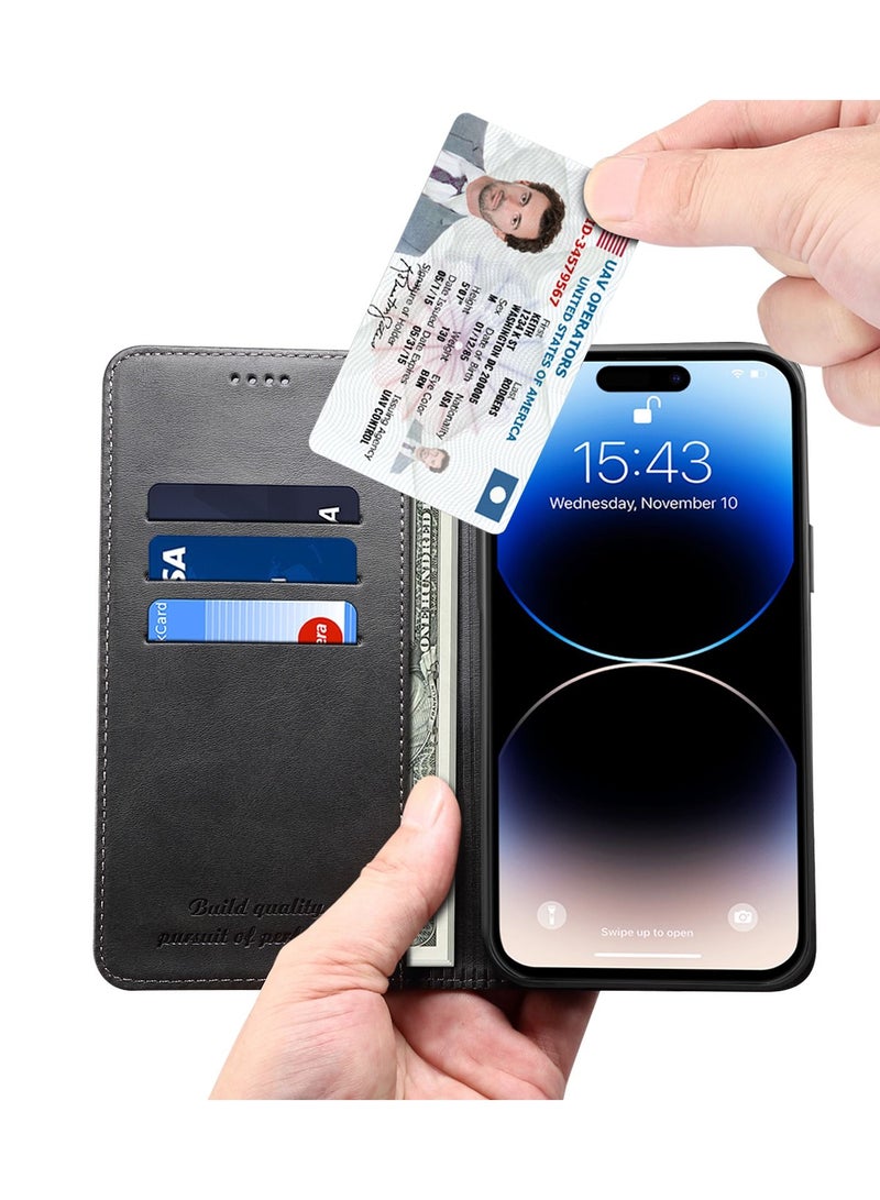 Suteni Flip Cover Protective Leather Case for iPhone - Image 2