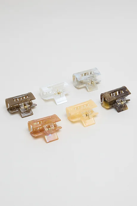 أر أند بي 6 Pack Printed Claw Clips