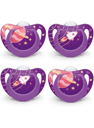 Nuk Orthodontic Pacifier, Space Girl, 6-18 Months, 4pk - pzsku/Z9E2F7FC5EB18359EEBF7Z/45/1746687612/a99d9901-3183-46df-a5b0-e0e1d30a1fdc