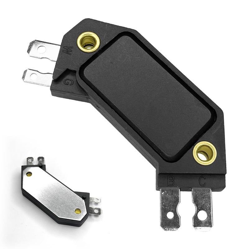 QKYS 4 Pin GM HEI Ignition Module Ignition Control Module Replace OE LX301 DM1906 18759901190357 4419628 Pcm Engine Control Module Compatible with 19741988 for Chevy Pontiac Olds Buick - Image 3