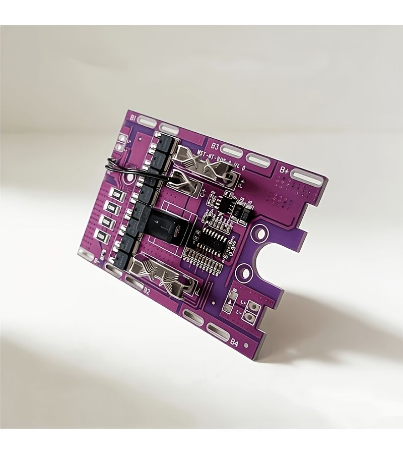 2 High End 8MOS Protection Boards With Purple Control Module And Temperature Control For 18650 Driver Boards Ideal For Various Handheld Tools - Image 3