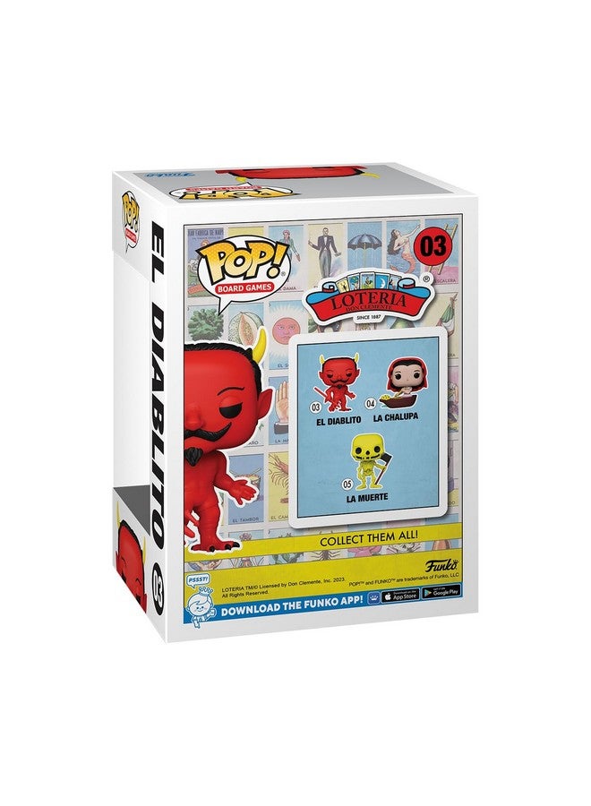 Funko Pop! Board Games: Loteria El Diablito (Glow-in-The-Dark) PX Vinyl Figure  - Image 3