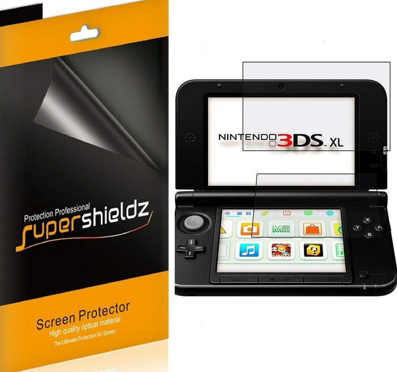 Supershieldz (3 Pack) Designed for Nintendo 3DS XL Screen Protector, 0.23mm Anti Glare and Anti Fingerprint (Matte) Shield - Image 1