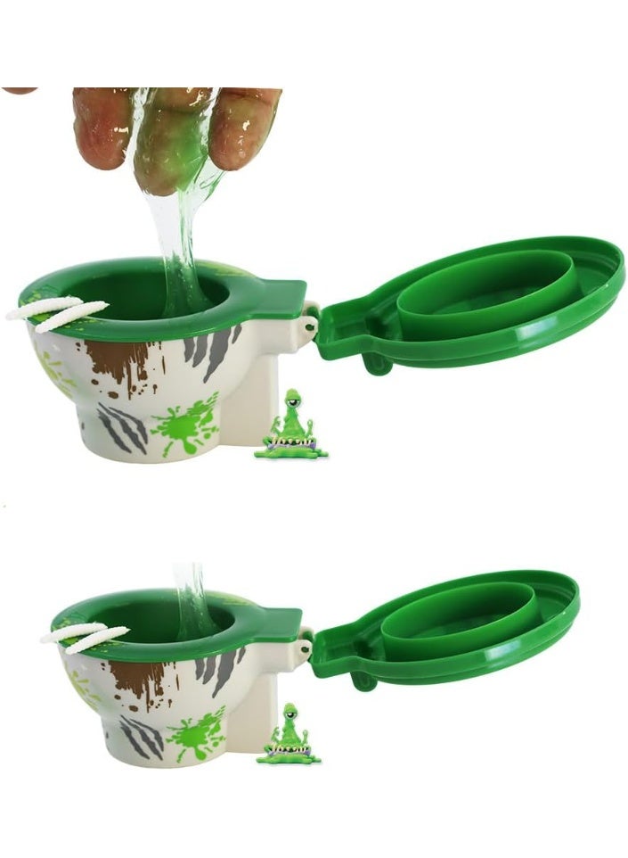 Slimy Monsters Collectible Toilet Slime Toy - Surprise Slime with Hidden Monster (Ages 5+) - Image 5