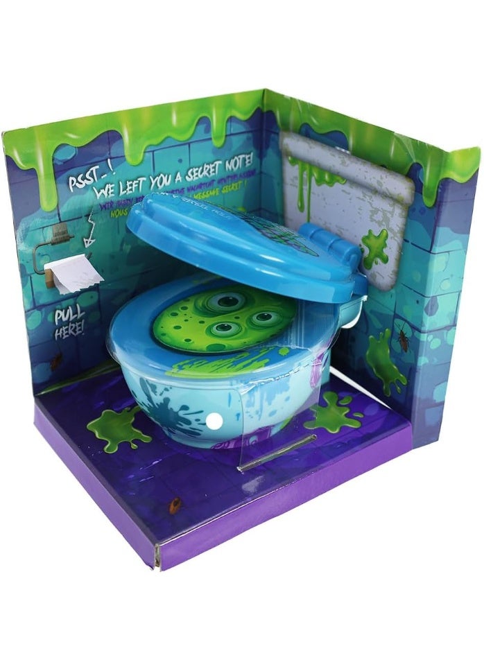 Slimy Monsters Collectible Toilet Slime Toy - Surprise Slime with Hidden Monster (Ages 5+) - Image 2