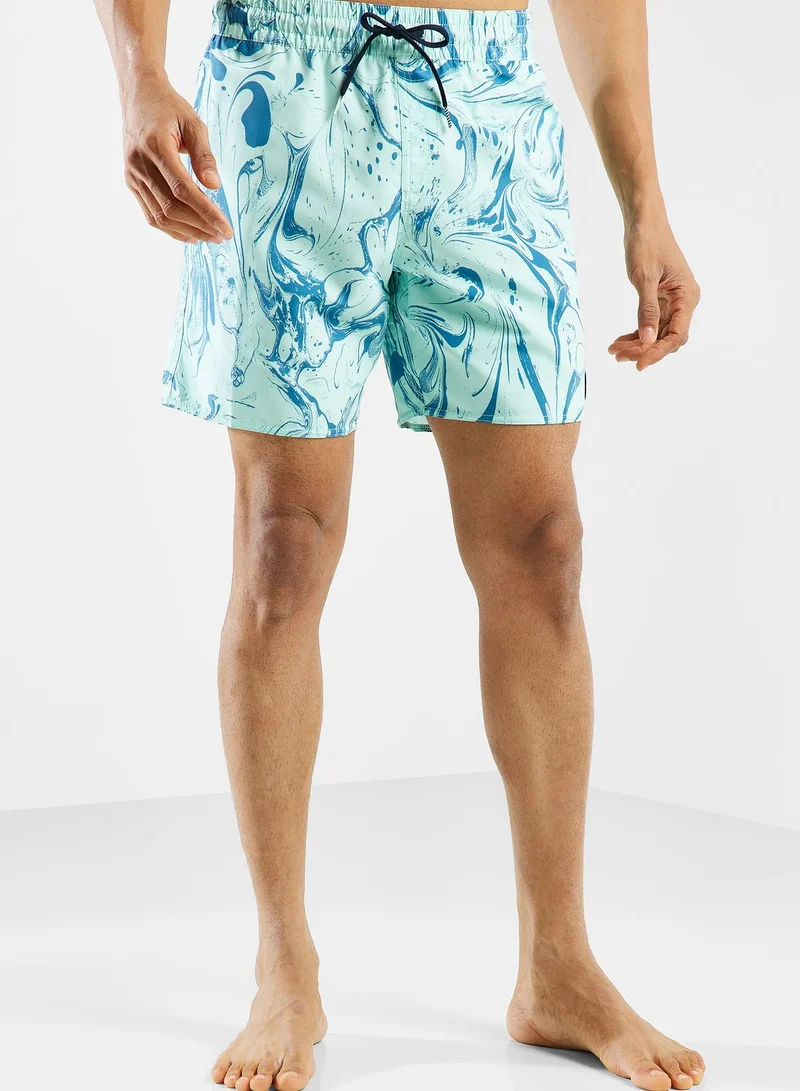Volcom Center Print 17" Shorts