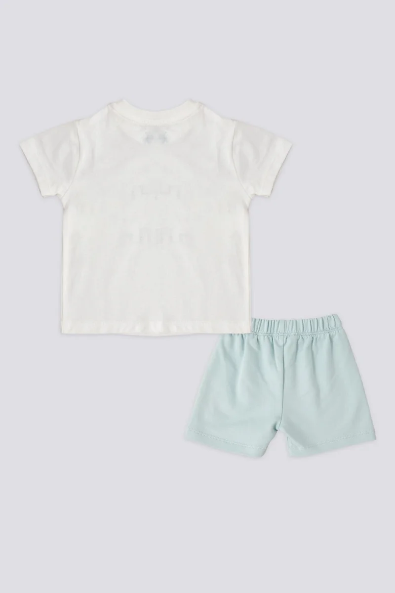 يو اس بولو اسن Base. Polo Assn Licensed Since Cream Baby Boy Set