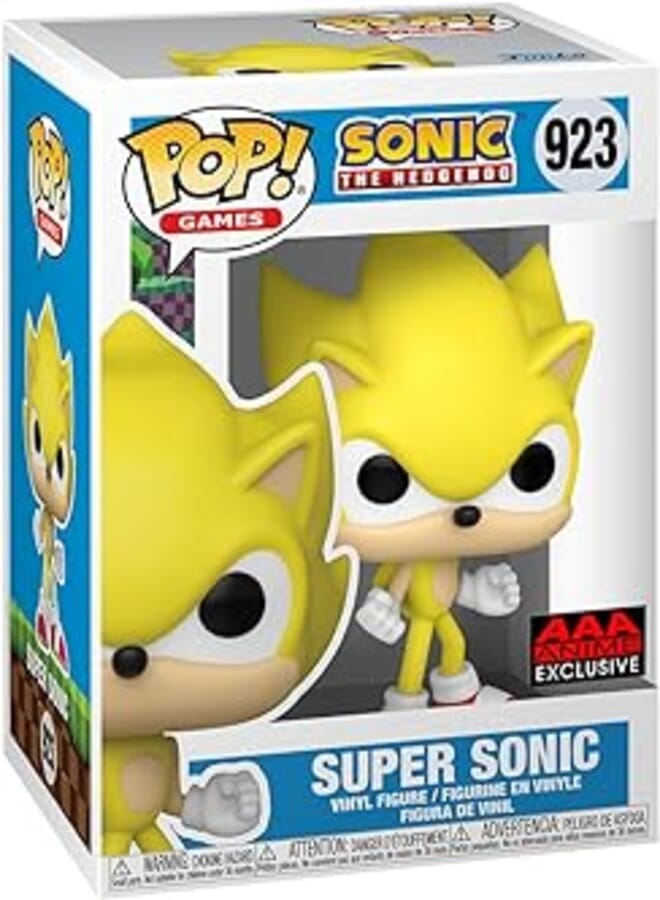 Funko Pop! Games: Sonic - Super Sonic (Exc)