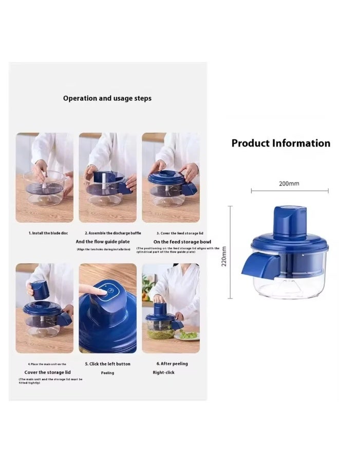 Multi-purpose electric garlic peeler - Image 2