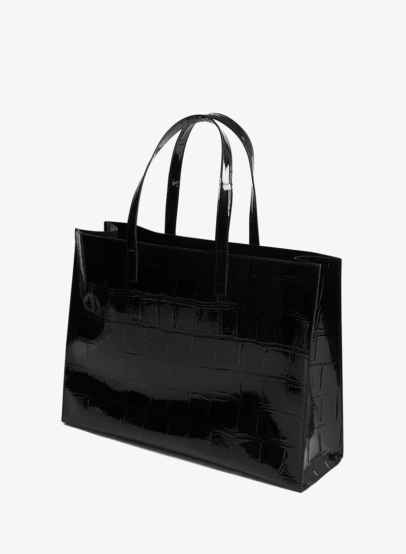 Ted Baker Vivvien Croc Effect Extra Large Icon Bag