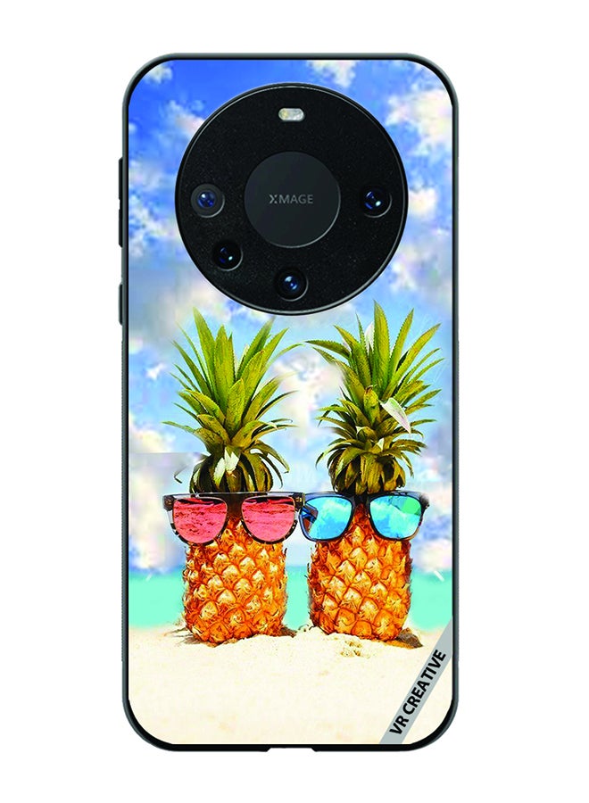 VR CREATIVE Protective Case Cover For Huawei Mate 60 Pineapple Design Multicolour - Image 1