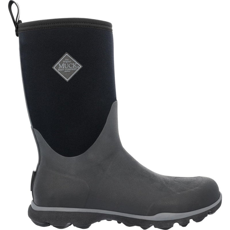 MUCK Men's Arctic Excursion Mid Boot, Black, Size 13(M)