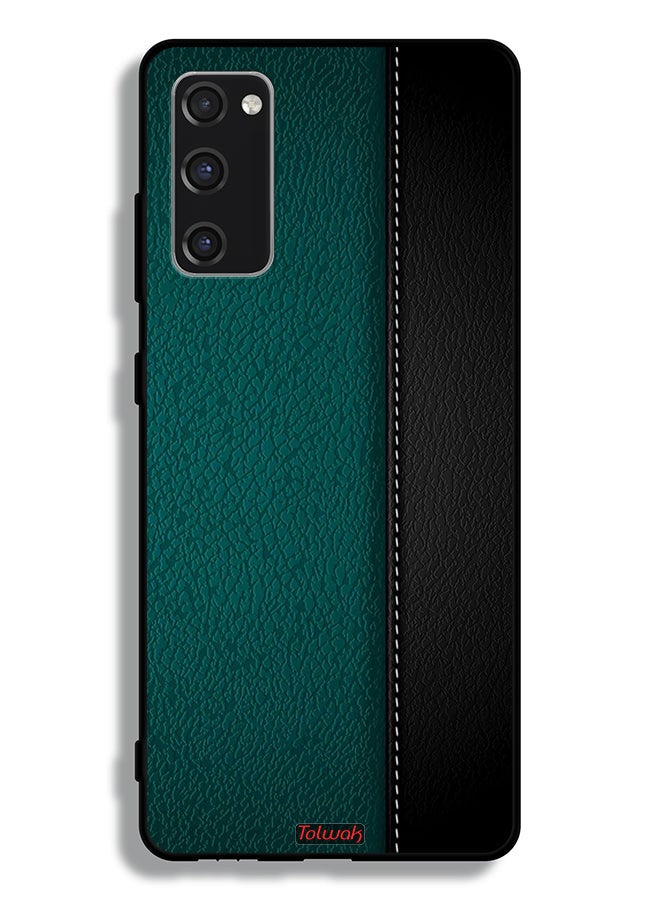 Tolwak Samsung Galaxy S20 FE Protective Case Cover Leather Pattern - Image 2