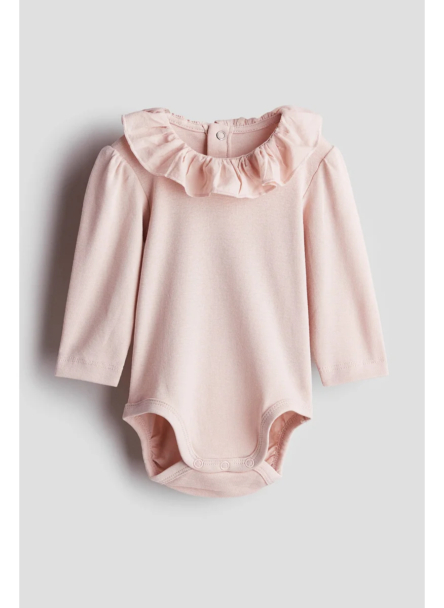 H&M Frill-Collar Bodysuit