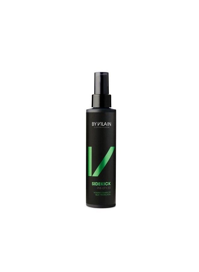 By Vilain Sidekick Pre Styling Hair Spray Professional Hair Grooming Volume Enhancing Primer Heat Protectant Lifts & Texturizes For Instantly Thicker Fuller Looking Hair Thickening Volumizer 155Ml  - Image 2
