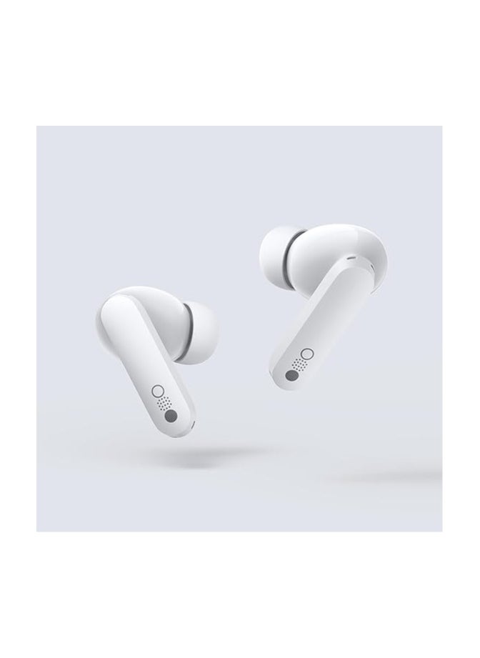 CMF by Nothing Buds Pro Wirelesss Earphones with 45 dB ANC, Ultra Bass Technology, Custom Dynamic Bass, IP54 Dust and Water Resistance, 6 HD Mics and Up to 39 Hours of Battery - Light Grey